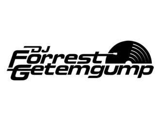 DJ Forrest Getemgump logo design by Coolwanz