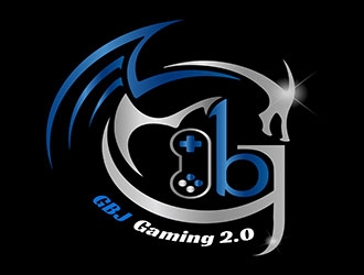 GBJ gaming 2.0 logo design by shravya