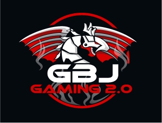 GBJ gaming 2.0 logo design by Dawnxisoul393