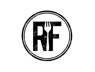 The rustic fork eatery  logo design by ruki