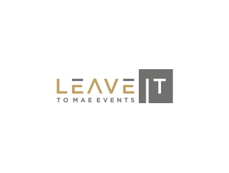 Leave It To Mae Events logo design by bricton