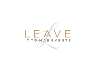 Leave It To Mae Events logo design by bricton