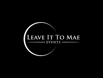 Leave It To Mae Events logo design by johana
