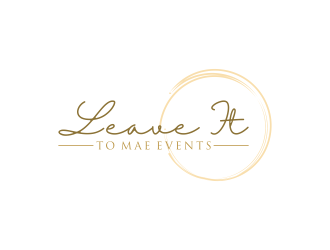 Leave It To Mae Events logo design by RIANW