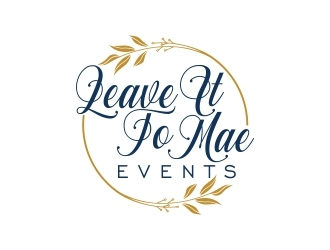 Leave It To Mae Events logo design by b3no