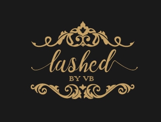 Lashed By VB  logo design by ARALE