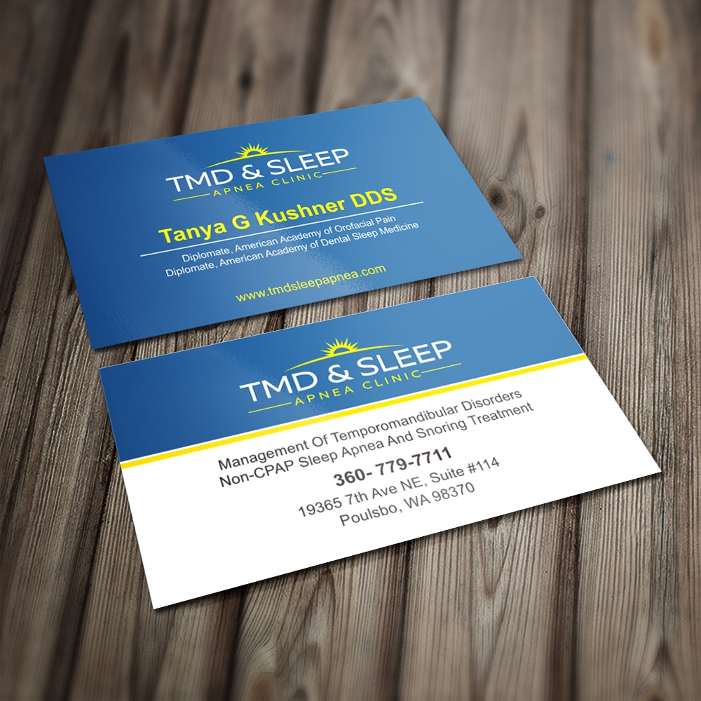 TMD & Sleep Apnea Clinic logo design by Kindo