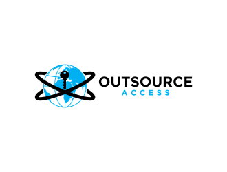 Outsource Access logo design by RIANW