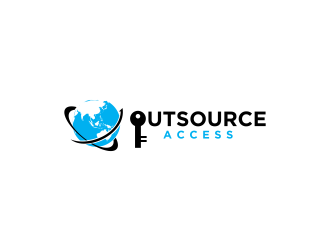 Outsource Access logo design by RIANW