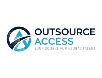 Outsource Access logo design by akilis13