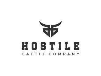 Hostile Cattle Company logo design by Kanya