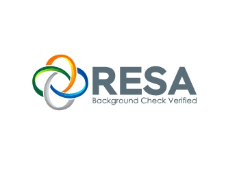 RESA Background Check Verified  logo design by Marianne