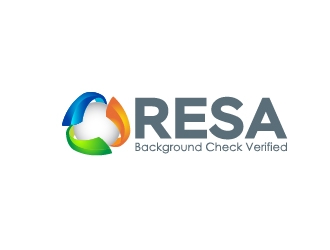 RESA Background Check Verified  logo design by Marianne