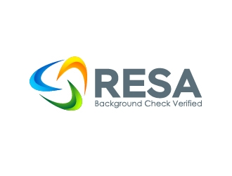 RESA Background Check Verified  logo design by Marianne