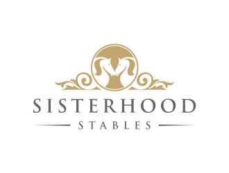 Sisterhood Stables logo design by DiDdzin