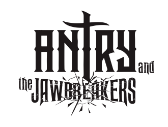 ANTRY and the Jawbreakers logo design by YONK
