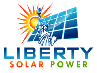 Liberty Solar Power logo design by kgcreative