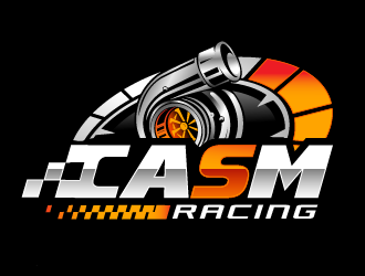 CASM RACING logo design by THOR_