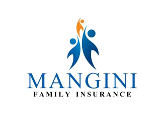 Mangini Family Insurance logo design by dshineart