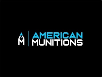 American Munitions logo design by amazing