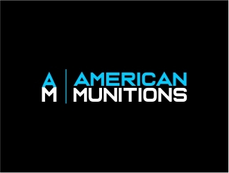 American Munitions logo design by amazing