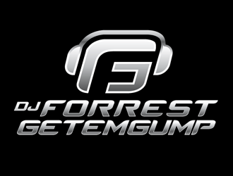 DJ Forrest Getemgump logo design by megalogos