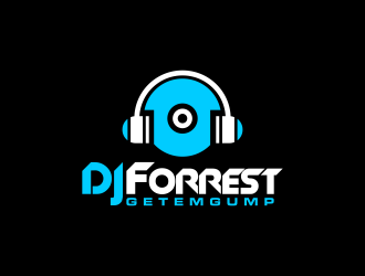 DJ Forrest Getemgump logo design by imagine