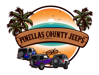 Pinellas County Jeeps logo design by firstmove