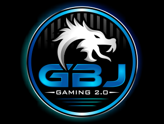 GBJ gaming 2.0 logo design by ingepro