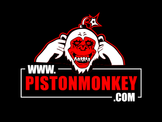 www.pistonmonkey.com logo design by BeDesign