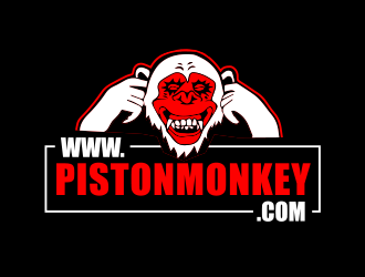www.pistonmonkey.com logo design by BeDesign