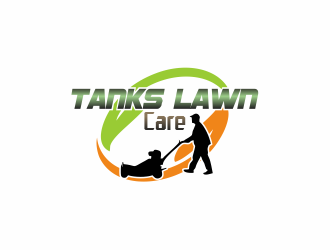 Tanks Lawn Care logo design by Dianasari