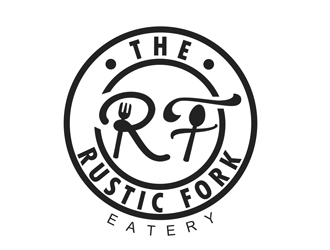 The rustic fork eatery  logo design by Arrs