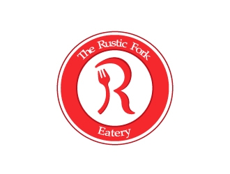 The rustic fork eatery  logo design by samuraiXcreations