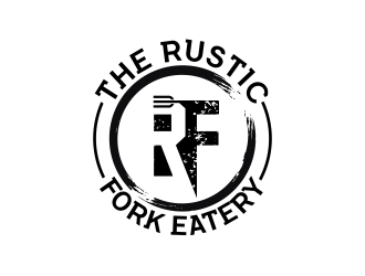 The rustic fork eatery  logo design by adwebicon