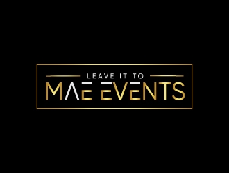 Leave It To Mae Events logo design by Erasedink