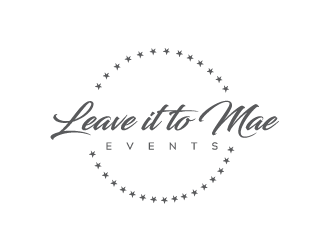 Leave It To Mae Events logo design by JoeShepherd