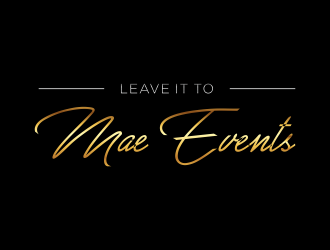 Leave It To Mae Events logo design by cimot