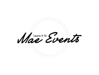 Leave It To Mae Events logo design by yunda