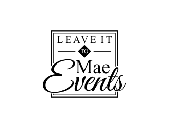 Leave It To Mae Events logo design by Webphixo