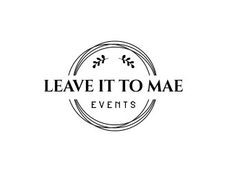 Leave It To Mae Events logo design by JessicaLopes