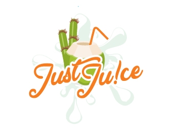 Just Ju!ce logo design by ElonStark