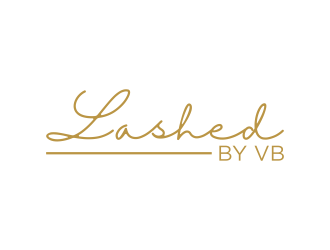 Lashed By VB  logo design by RIANW