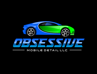 Obsessive Mobile Detail LLC logo design by AisRafa