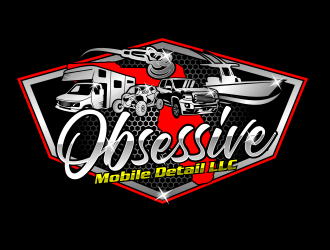 Obsessive Mobile Detail LLC logo design by Cekot_Art