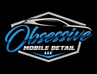 Obsessive Mobile Detail LLC logo design by daywalker