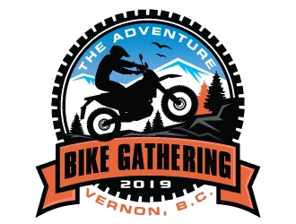 The Adventure Bike Gathering logo design by Suvendu