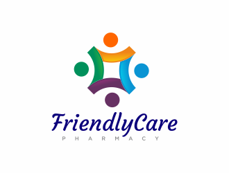FriendlyCare Pharmacy logo design by hidro
