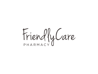 FriendlyCare Pharmacy logo design by dewipadi