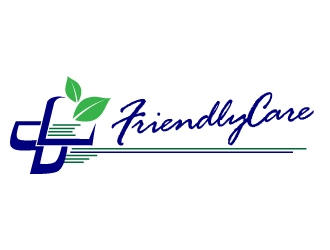 FriendlyCare Pharmacy logo design by Dawnxisoul393